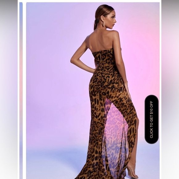Leopard Gown​​​ - Picture 4 of 10
